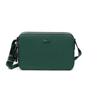 Lacoste Dark Green Sling Bag: Chic