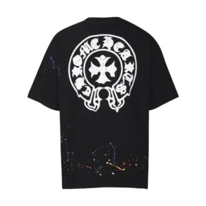 Chrome Hearts Black Tee: Gothic Style with