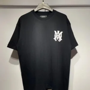 AMIRI Black Monogram T Shirt, Urban Fashion