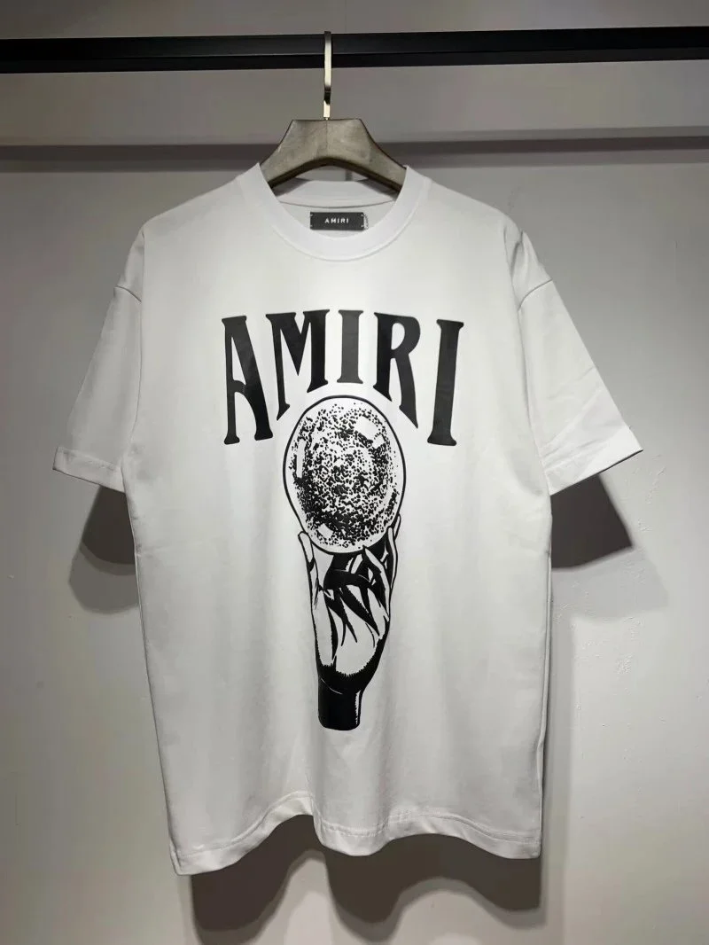 AMIRI White Tee Unique Clawed H