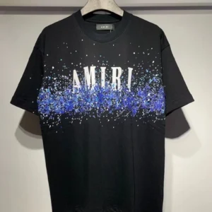 AMIRI Black T Shirt with Galactic