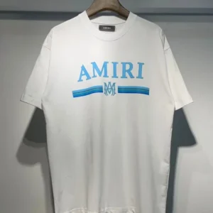 AMIRI White Tee: Chic Branded Look for