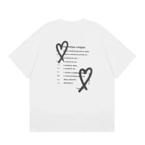 Maison Margiela White Tee: Artistic H