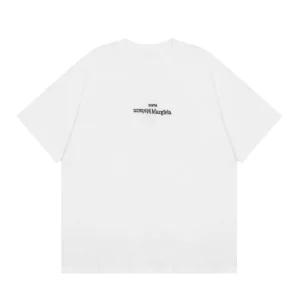 Maison Margiela White Tee: Retro Chic