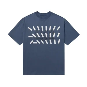 Maison Margiela Navy Tee: Stylish Numerical