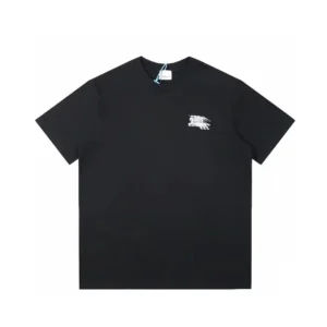 Burberry Black Tee: Luxury and Comfort in