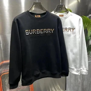 Burberry Black Sweatshirt: Luxury, Style