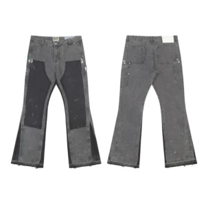 Gallery Dept Patch work Grey Jeans: Unique