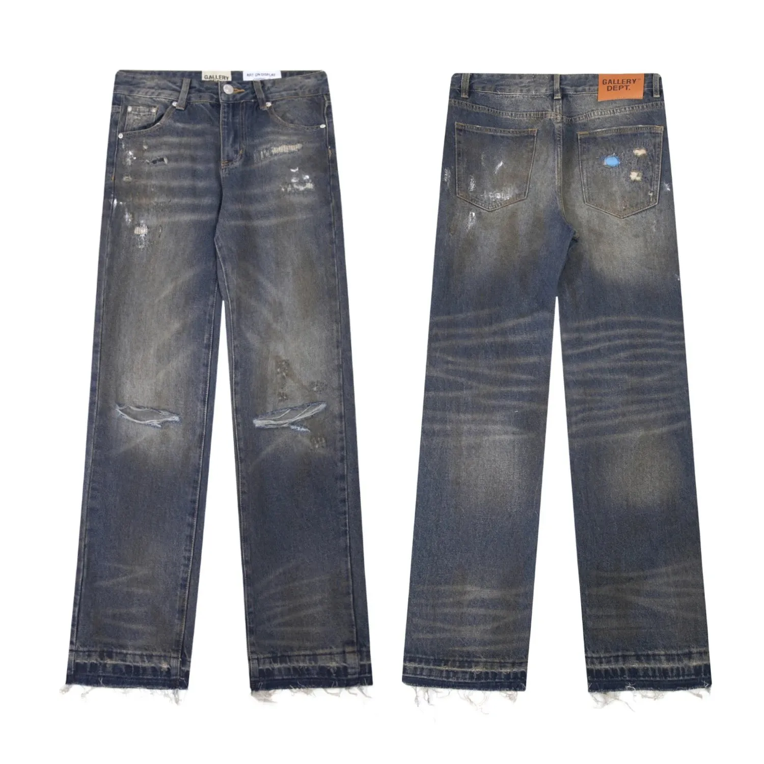 Gallery Dept. Retro Dark Blue Denim Jeans