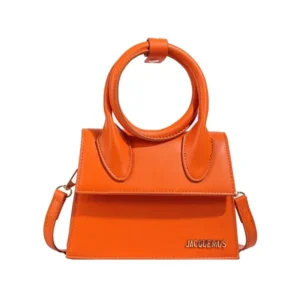 Jacquemus Orange Handbag: Unique Design