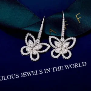 Butterfly Diamond Earrings - Series