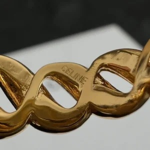 Celine Gold Chain Bracelet