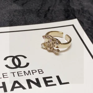 Chanel CC Crystal Ring