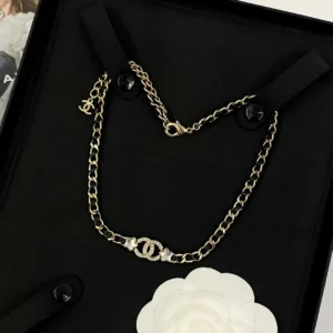 Chanel Camellia Chain Necklace