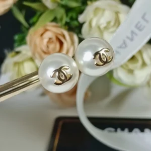Chanel Pearl Earrings