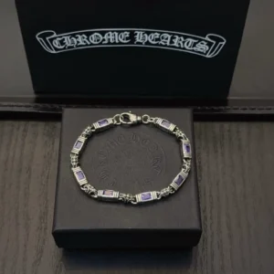 Chrome Hearts Bracelet with Purple