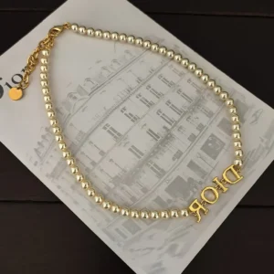 Dior Gold Beaded Bracelet