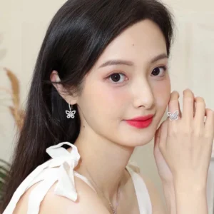 Flower Ring and Earring Set - Series