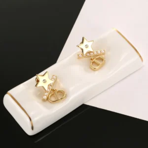 Golden Star Earrings - Series