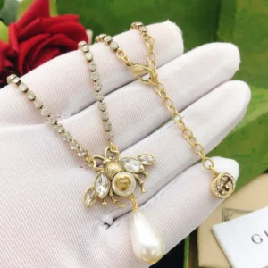 Gucci Bee Pendant Necklace