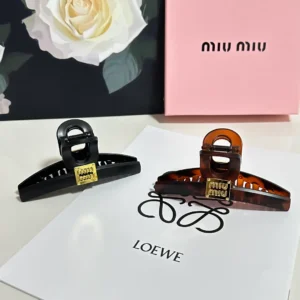 Miu Miu Hair Claw Clip Set
