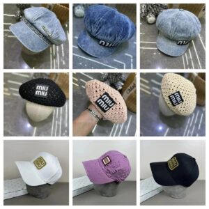 Miu Miu Caps - 40 Chic and Feminine Designs