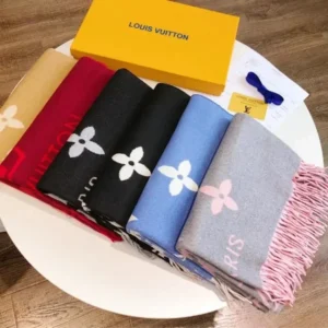Louis Vuitton Scarf - Luxury Silk and Wool Blend