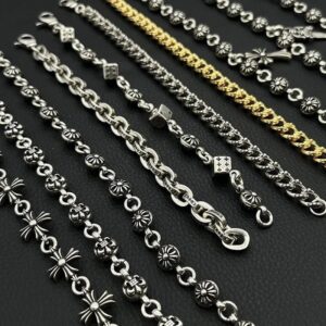 Chrome Hearts Cross Chain Bracelet (40 Styles)